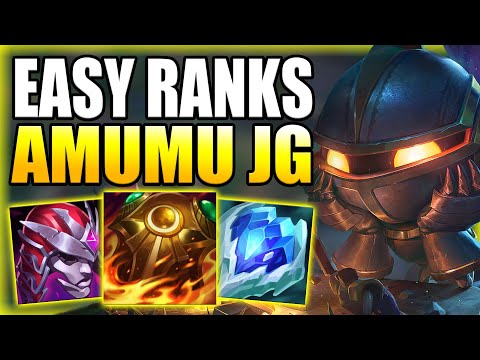 HOW TO EASILY CLIMB THE RANKS WITH AMUMU JUNGLE DETAILED GUIDE! - Best Build/Runes League of Legends