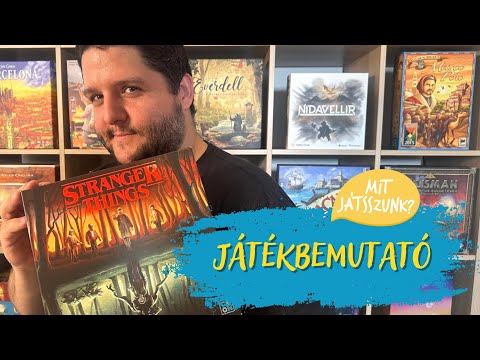 Stranger Things: Hellyel lefelé társasjáték bemutató - Mit Játsszunk?