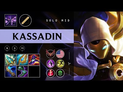 Kassadin Mid vs Syndra - NA Grandmaster Patch 25.24