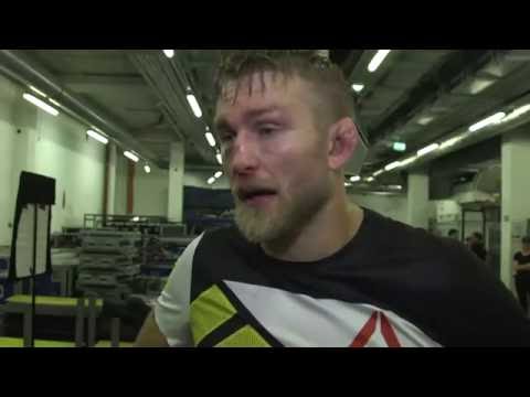WATCH: Alexander Gustaffson’s UFC Germany Backstage Interview