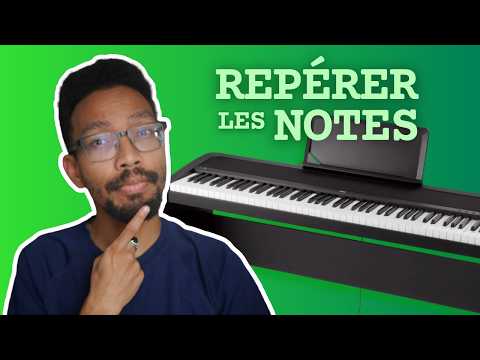 Comment repérer les notes sur le piano ?