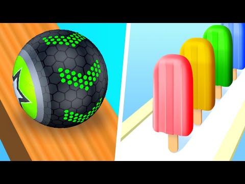 Going Balls Vs Popsicle Stack Gameplay