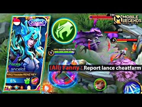 LANCELOT EMBLEM JUNGLE IN RANKED!! EZ BUFF & FAST FARM!! | MOBILE LEGENDS