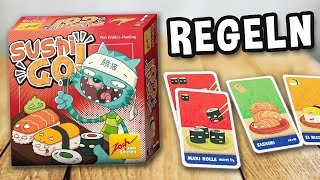 SUSHI GO! - Spielregeln TV (Spielanleitung Deutsch) - ZOCH Verlag Kartenspiel