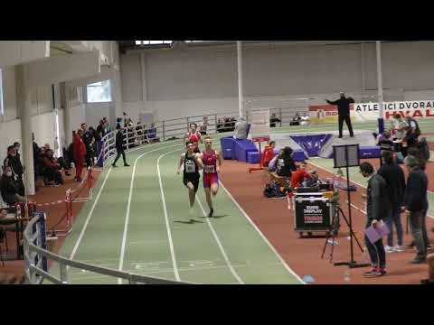 400m [M], III. skupina, zlatni Marko Orešković - Dvoransko PH za juniore i juniorke 2022