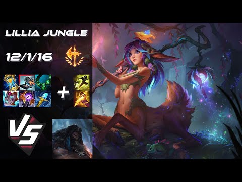 JUNGLE Lillia vs Udyr - EU Challenger Patch 25.S2.1