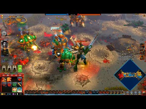 Space Marines vs Eldar, 3v3, Hard AI - Warhammer 40K: Dawn Of War 3 - Deathwatch Mod