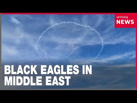 Black Eagles perform to “Golden” at 2026 World Defense Show in Saudi Arabia