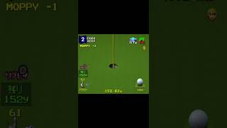 横風7mでねじ込んだチップイン #ゲーム実況  #みんなのgolf2