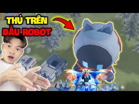 Tôi Đã Thủ Trên Đầu Robot Trong Suốt Trận Đấu !!!