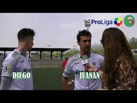 POST PARTIDO TRIVALVALDERAS - SANTA ANA, Diego y Juanan