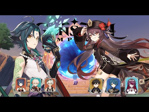 C0 Xiao & C0 Hu Tao - Spiral Abyss 2.3/2.4 - Floor 12 (9 stars)