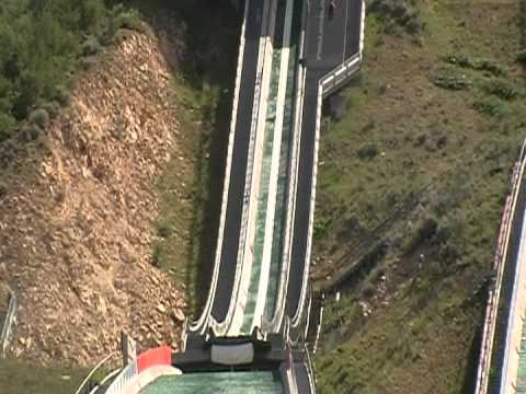 Terrible Ski Jumping Crash