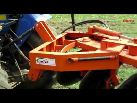 Reversible Plough Working Process