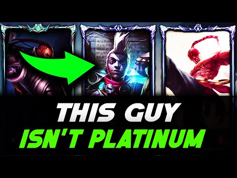 70% Winrate Silver goes into a Platinum Game then DEMOLISHES!!  League of Legends