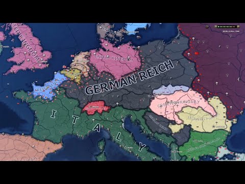 What If The Entire Benelux Had Max Forts | HOI4 Timelapse