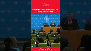 "HIGH ON THE AGENDA": China's UN Envoy Warns Trump of Hormuz Priority | DWS News | AC1C