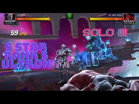 5 star RANK 3 ultron *TEARS APART* labyrinth red hulk