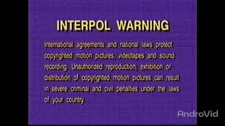 Fbi Warning Interpol Warning Screen (2000 Logo)