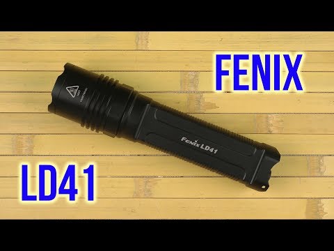 Видео фонаря Fenix LD41 (2015)