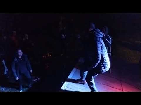 RONKO REAL & LUNATIKO EL DRAGON en vivo tokata FAMILIA HARDKORE en el PATIO CHAKAY puerto montt