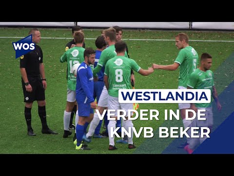 Westlandia door in de KNVB beker