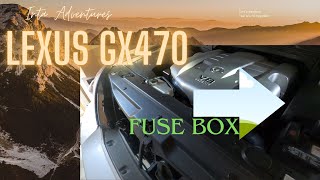 GX470 Interior light not work fuse location. #laos #usa #fuse #lexus #gx470 #repair #light