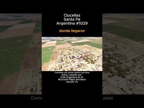 Clucellas, Santa Fe desde el Microsoft Flight Simulator #clucellas #santafe #msfs #joaha45