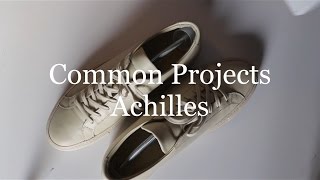 Common Projects Achilles Pickup vs Converse Chuck II