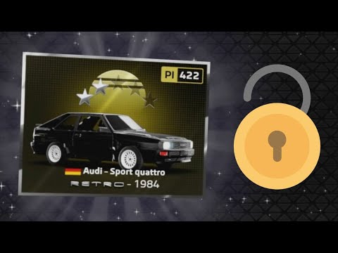 Forza Street - Unlocking "1984 Audi Sport Quattro" + Gameplay & Test Drive