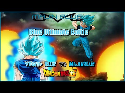 DBS: Vegito Blue vs MajinBlue [Blue UltimateBattle] (500 Subscriber Special) - MajinBlue