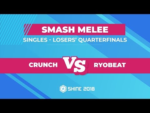 Crunch vs Ryobeat - Melee Singles: Losers' Quarterfinals - Shine 2018