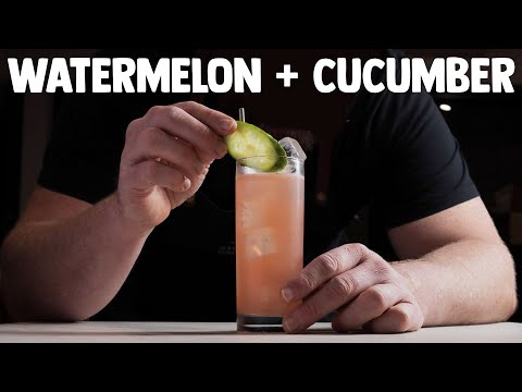 Watermelon Cucumber Cooler – Steve the Bartender