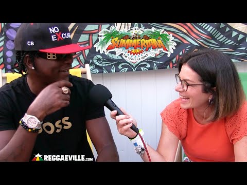 Charly Black - Interview @ SummerJam 2023