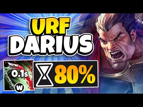 DARIUS BUT MY W IS ONE-SHOT CRIT WITH NO COOLDOWN | URF 2024