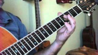 Colin Hay- I just don&#39;t think I&#39;ll ever get over you-Tutorial 6 and 12 string. (DADGAD) tuning