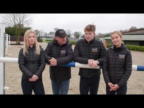 Peter, Harry, Scarlett & Sienna Charles at Heathcroft Farm