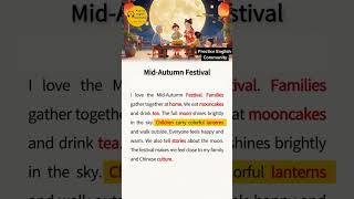 English Listening Practice – Mid Autumn Festival | Short English Story with Subtitles