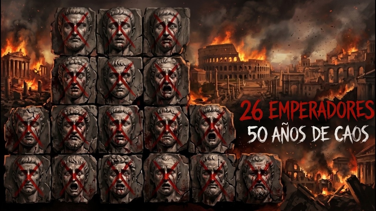 La Crisis del Siglo III: Los 50 Años en que Roma Tuvo 26 Emperadores y Casi Desapareció