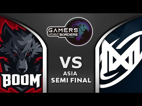 BOOM vs NGX SEA - SEMI FINAL - GAMERS WITHOUT BORDERS GWB 2022 Asia Highlights Dota 2