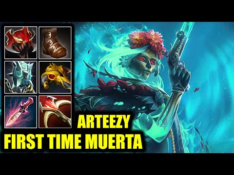 🔥 FIRST TIME MUERTA - Perfect Gameplay - Arteezy - Dota 2 Pro Game Highlights