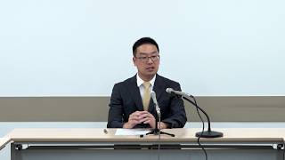 10月6日【びわ湖放送ニュース】守山市長選挙　現職の森中氏が立候補を正式表明