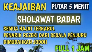 Download lagu SHOLAWAT BADAR MERDU TANPA MUSIK BIKIN NANGIS LIRIK DAN ARTINYA FULL 1 JAM SHOLATULLAH SALAMULLAH mp3