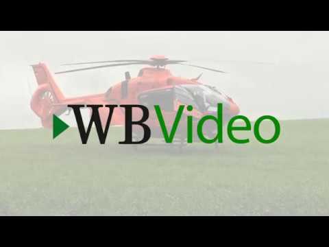 Rettungshubschrauber Christoph 13 nach Unfall in Löhne im Einsatz