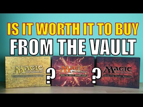 MTG - Is it worth it to buy From The Vault? Is FTV: Annihilation a good collection? Magic: Gathering Video