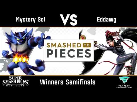 Mystery Sol (Incineroar) vs Eddawg (Bayonetta) - Winners Semifinals - Smashed to Pieces #44