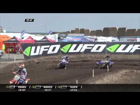 MXGP of Germany_Arnaud Tonus passes Romain Febvre