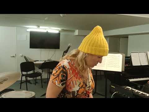 jazz vocal lesson in emta with  professor Mare  Väljataga