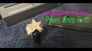 Pawn Shop Find - Unique 14k gold & diamond ring - Is it a keeper