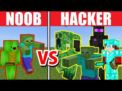 NOOB vs HACKER :  MUTANT PRANK!